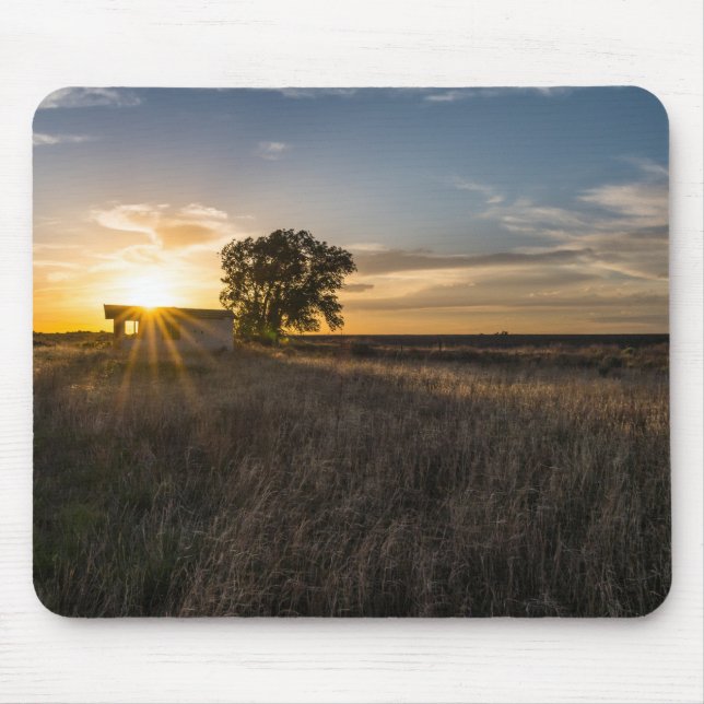 Abandoned Shed Colorado Sunset Mousepad (Vorne)
