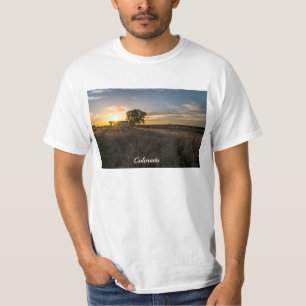 Abandoned Shed Colorado Sunset T - Shirt