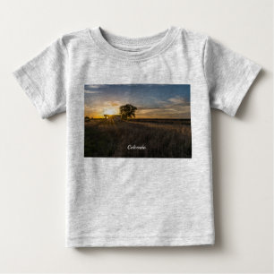Abandoned Shed Colorado Sunset Todler T - Shirt