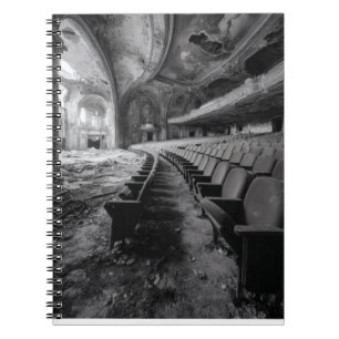 Abandoned Theater Decothetics Notebook Notizblock
