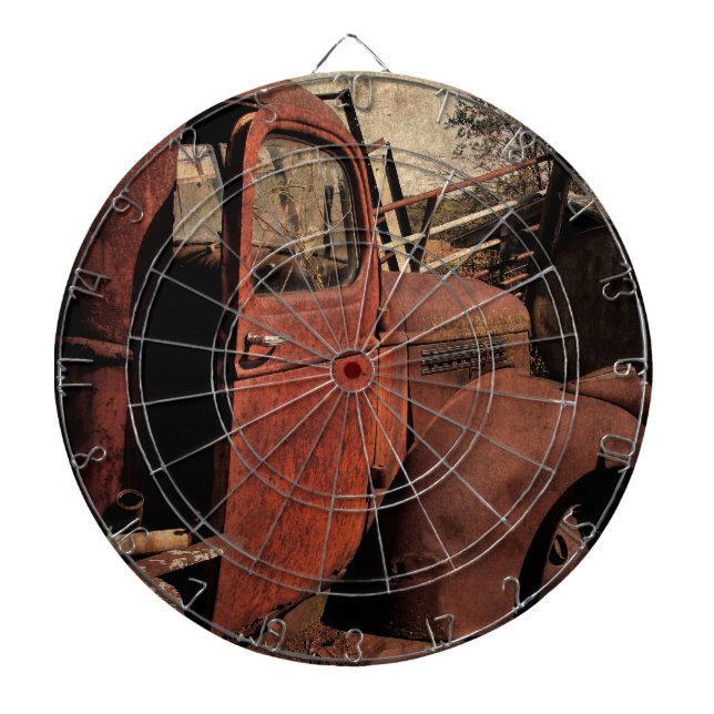 Abandoned Truck Dartscheibe (vorne)