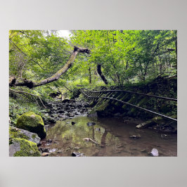 Abandonierte Eisenbahn Poster