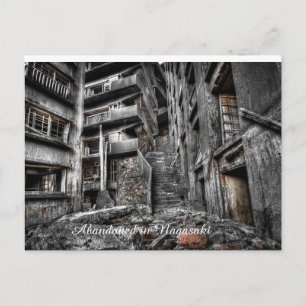 Abandontes Gebäude in Japan Postkarte