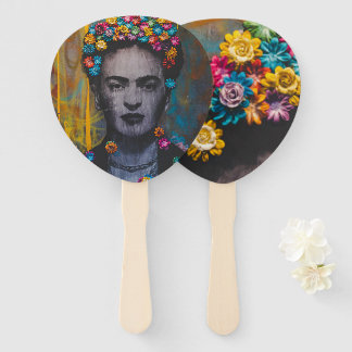 ABANICO FRIDA KAHLO FÄCHER