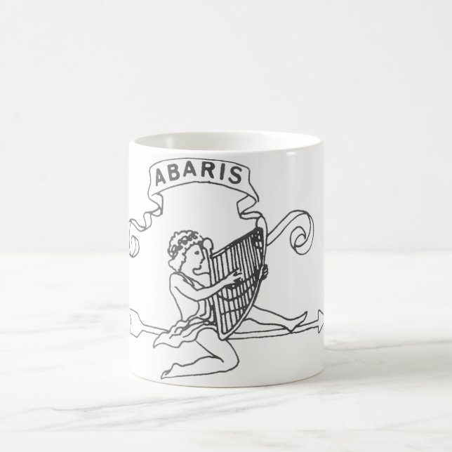 Abaris bucht Logo-Tasse Kaffeetasse (Mittel)