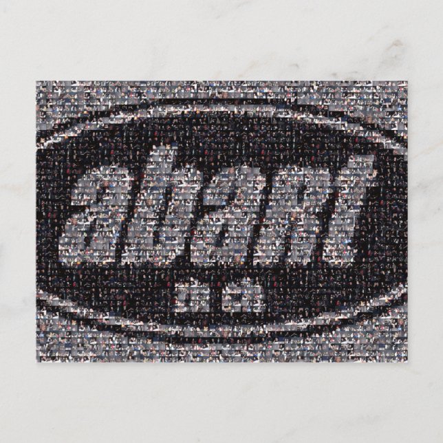 Abart Mosaic Postkarte (Vorderseite)