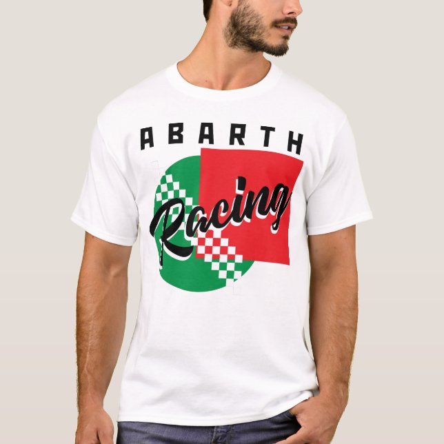 Abarth Racing Retro T-Shirt (Vorderseite)