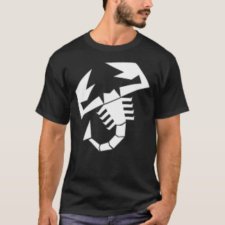 Abarth Skorpion Logo Weiß Klassischer T - Shirt