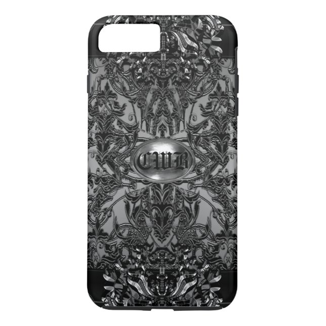 Abashamfrey Knight Monogram Case-Mate iPhone Hülle (Rückseite)
