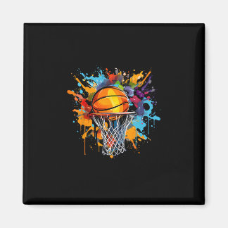 Äbäsketllco. Colorful Sketll Graphic Magnet