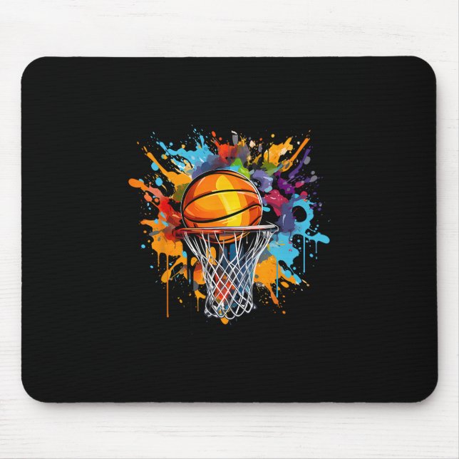 Äbäsketllco. Colorful Sketll Graphic  Mousepad (Vorne)
