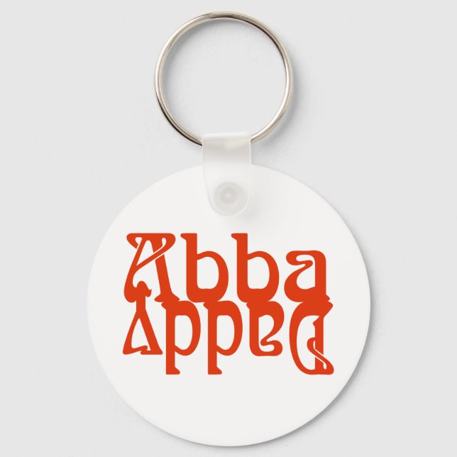 Abba Daddy (Vater, Gott) Schlüsselanhänger (Vorderseite)