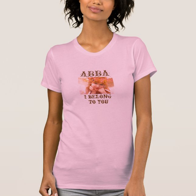 ABBA Damen-Shirt T-Shirt (Vorderseite)