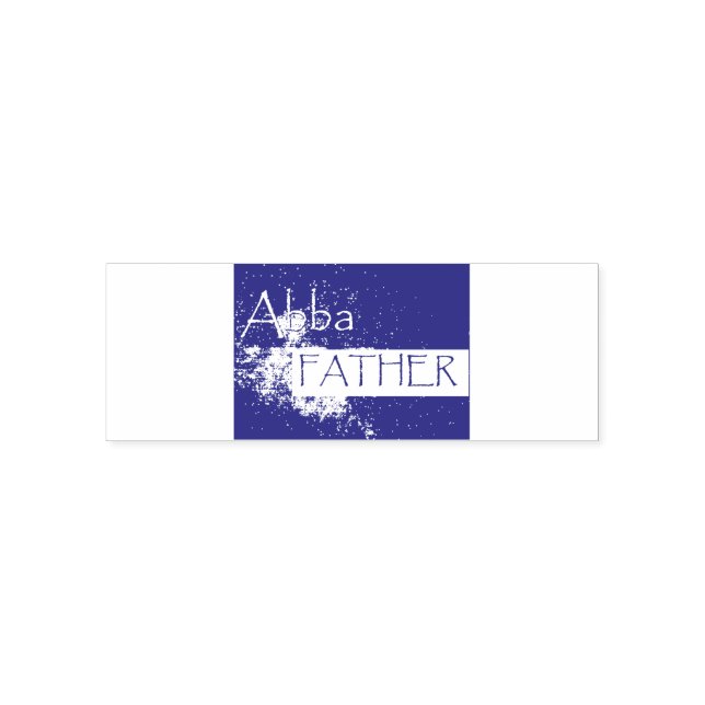 Abba Father Briefmarke Permastempel (Design)