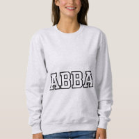 Abba Name Typografie Design