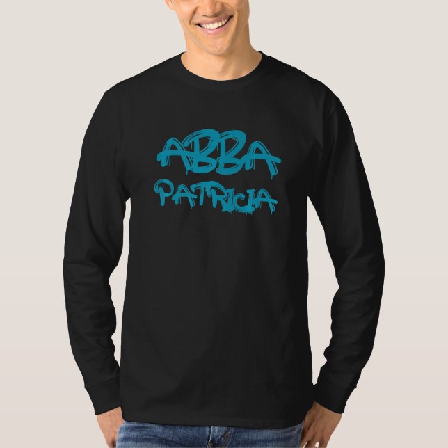 Abba Patricia Graffiti Look T-Shirt (Vorderseite)