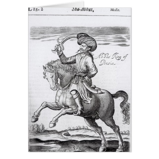 Abbas, König von Persien (Vorne)