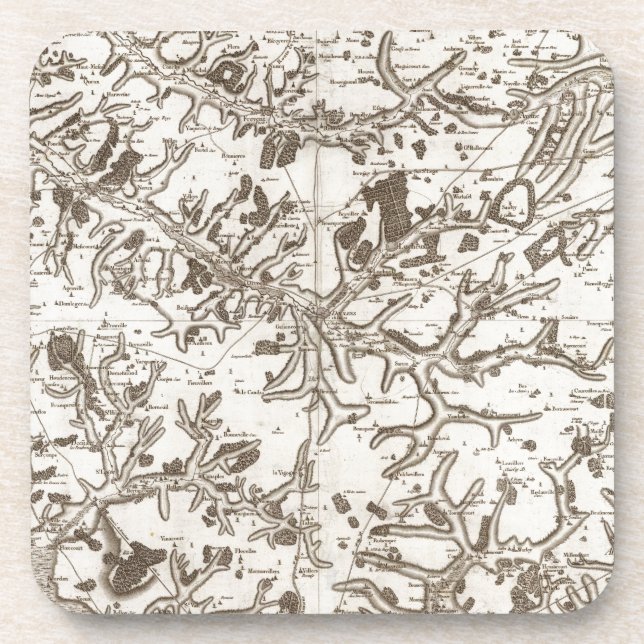 Abbeville Getränkeuntersetzer (Vorderseite)