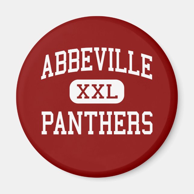 Abbeville - Panthers - Hoch - Abbeville Magnet (Vorne)