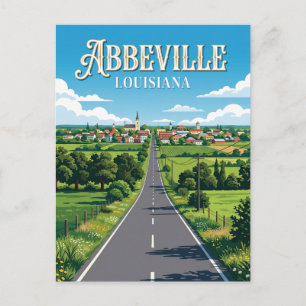 Abbeville USA Postkarte