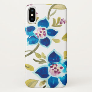 Abbey Floral Tiles - Blue Blooms Case-Mate iPhone Hülle