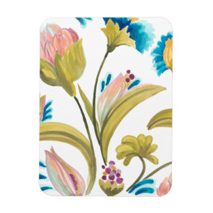Abbey Floral Tiles - Frühlingsblumen Magnet