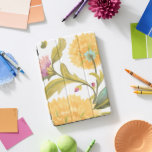 Abbey Floral Tiles - Gelbe Blumen iPad Pro Cover<br><div class="desc">Abbey Floral Tiles III bis Juni Erica Vess. Nahe gelbe Blumen in einem muster-ähnlichen Design.</div>