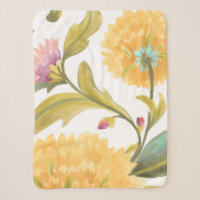 Abbey Floral Tiles - Gelbe Blumen