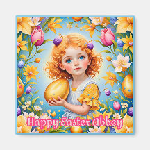 ABBEY ~Frohe Ostern ~ Goldenes Ei ~