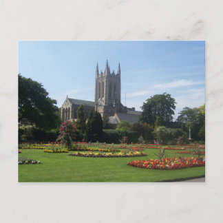 Abbey Gardens, Suffolk, England Postkarte