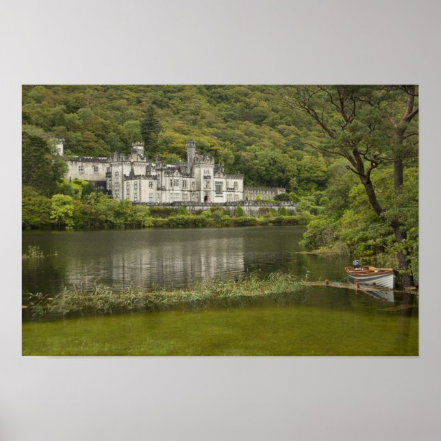 Abbey Kylemore, Landkreis Galway, Irland Poster (Vorne)