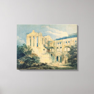 Abbey Rievaulx, Yorkshire, 1798 (w/c) Leinwanddruck