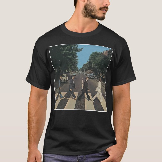 Abbey Road by Beetles Cover Clic T-Shirt (Vorderseite)
