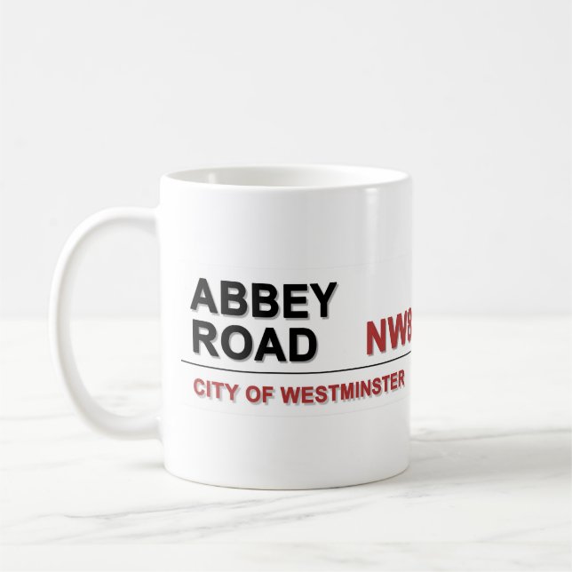 Abbey Road London England - Vintag Kaffeetasse (Links)