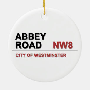Abbey Road London England - Vintag Keramik Ornament