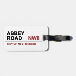 Abbey Road London England - vintage Gepäckanhänger