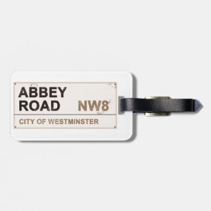 Abbey Road London England - vintage Gepäckanhänger