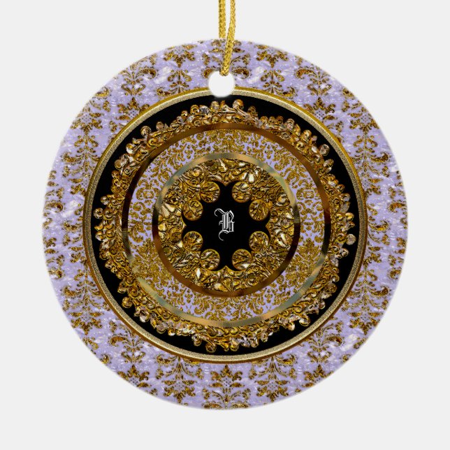 Abbigail Edeline Viktorianisch anpassbar Keramikornament (Vorne)