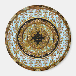 Abbigail Robineau Viktorianisch Monogram Magnet