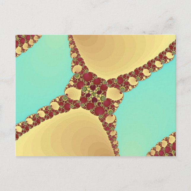 Abbildung 3: Fraktal Postkarte (Vorderseite)