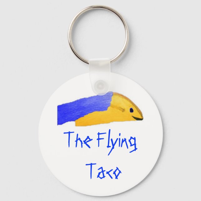 Abbildung 73, Das fliegende Taco Schlüsselanhänger (Vorderseite)