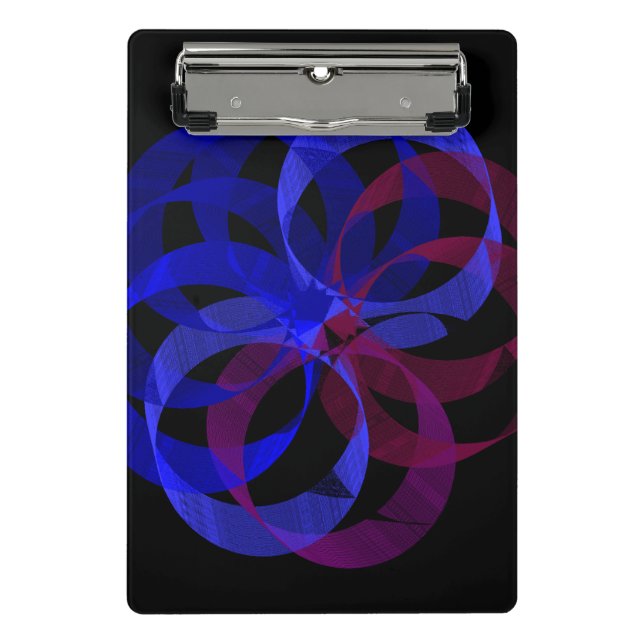 Abbildung 8: Geometrische Miniplatine Mini Klemmbrett (Vorderseite)