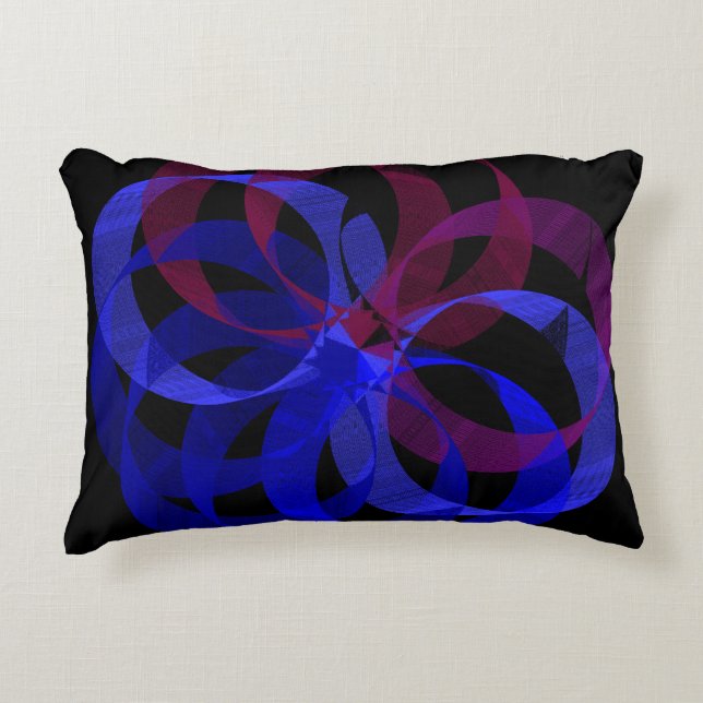 Abbildung 8 Geometrisches akzent Pillow Dekokissen (Vorderseite)