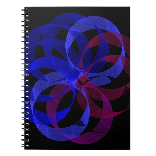 Abbildung 8 Geometrisches Foto-Notebook Notizblock (Vorderseite)