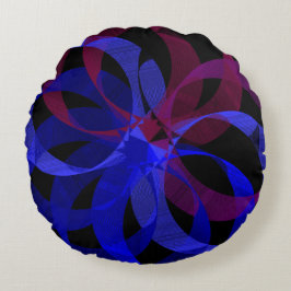 Abbildung 8 Geometrisches Rundkissen Rundes Kissen