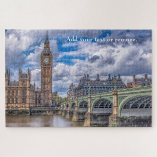 Abbildung: Big Ben & Westminster Bridge, London Puzzle