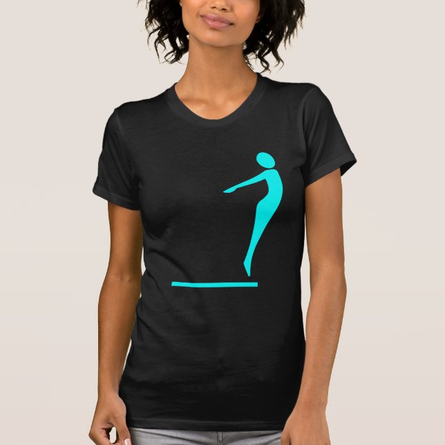 Abbildung: Cyan T-Shirt (Vorderseite)