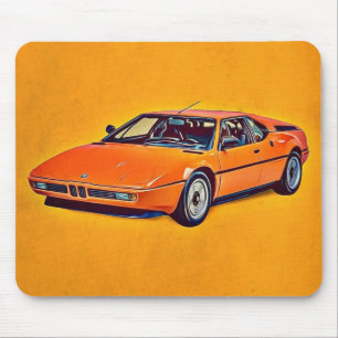 Abbildung des BMW M1 Mousepad