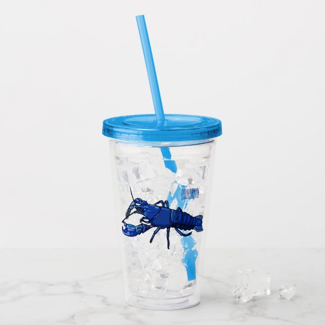 Abbildung des Cartoon Acryltrinkbecher (Vorderseite Ice)