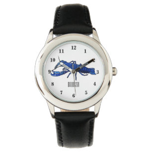 Abbildung des Cartoon Armbanduhr